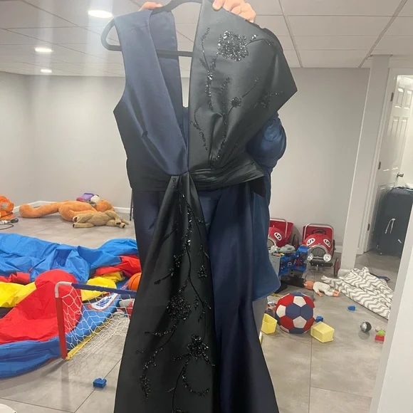 Sachin and Babi gown